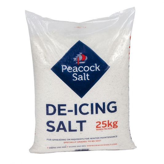 White De-icing Salt Bag