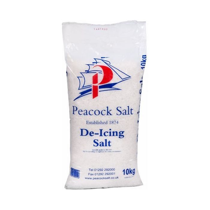 White De-icing Salt Bag