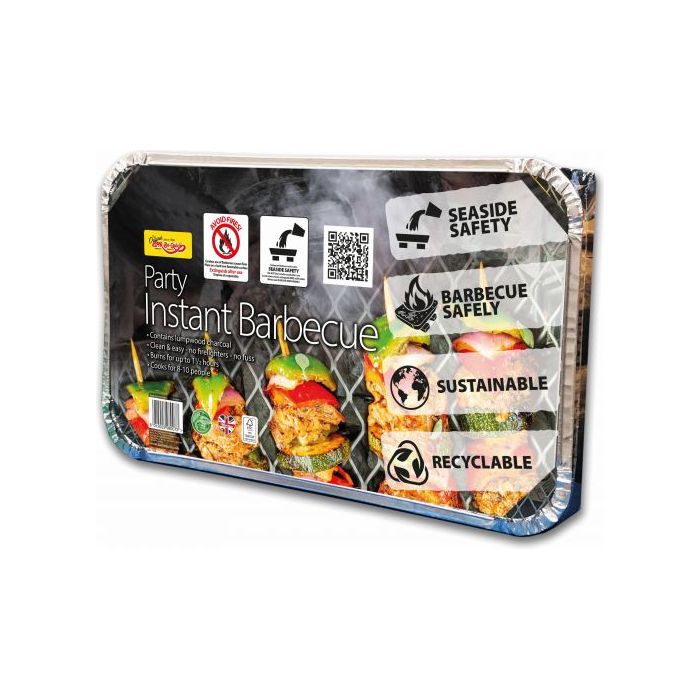Instant Disposable Barbecue Party Size
