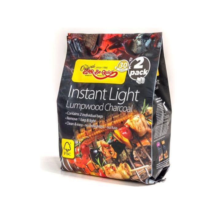 Instant Lighting Charcoal 2 x 1kg